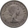 Купить Новая Зеландия 1 флорин (florin) 1947-1964, случайный год и разновидность