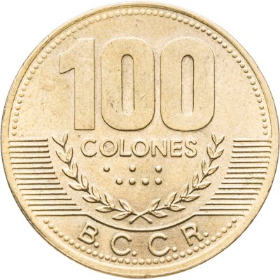 купить Коста-Рика 100 колонов (colones) 2000