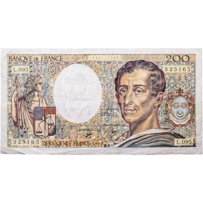 купить Франция 200 франков 1990 год (Montesquieu, барон де Монтескьё) Pick 155