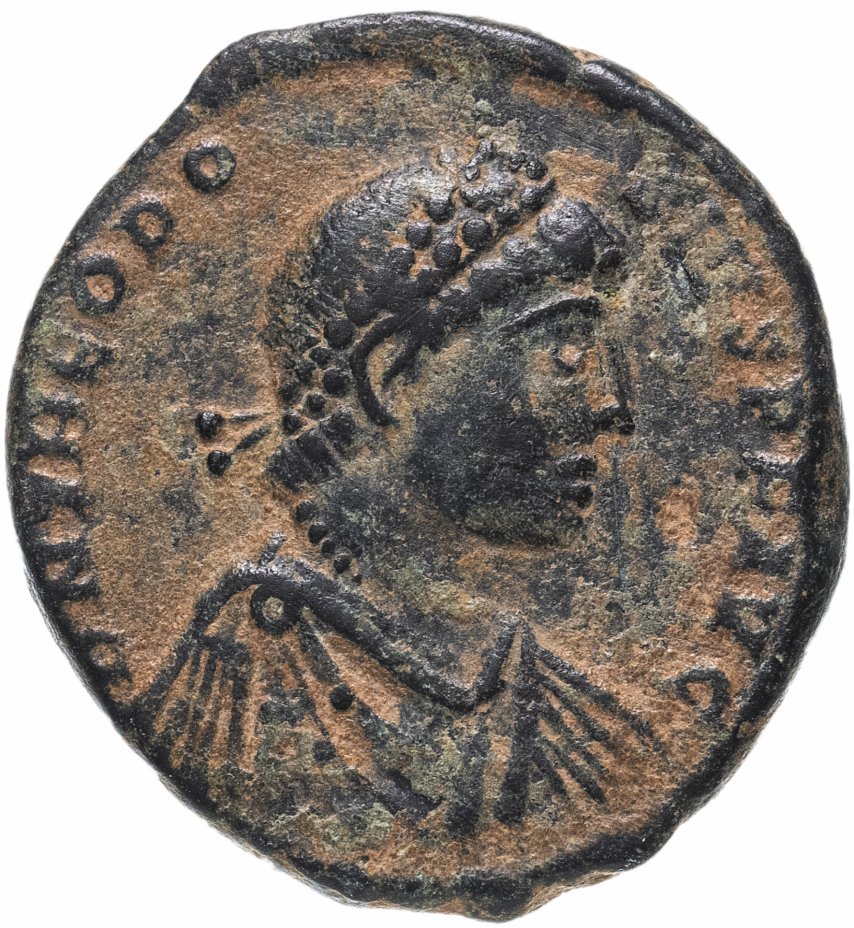 купить Римская империя, Феодосий I Великий, 379-395 годы, майорина.