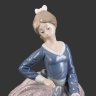 Купить Статуэтка "Evita" ("Эвита", "Девушка с зонтиком"), скульптор Jose Puche, фарфор, роспись, сплав металлов, Lladro, Испания, 1980-1990 гг.