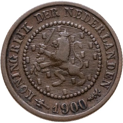 купить Нидерланды 1/2 цента (cent) 1900