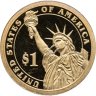 Купить США 1 доллар 2010 S Джеймс Бьюкенен (15-й президент), знак монетного двора: "S" - Сан-Франциско