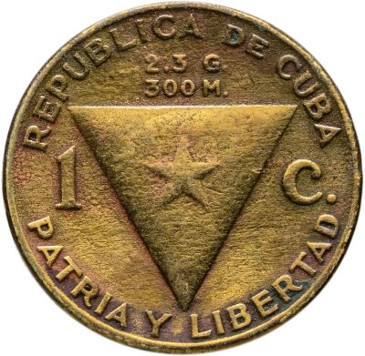 купить Куба 1 сентаво (centavo) 1953 "100 лет со дня рождения Хосе Марти"