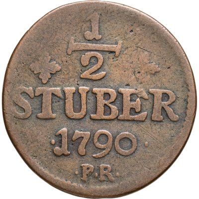 купить Юлих-Берг 1/2 штюбера 1790