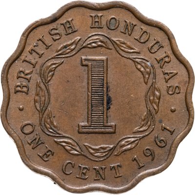 купить Британский Гондурас 1 цент (cent) 1961