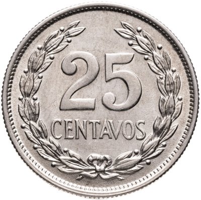 купить Сальвадор 25 сентаво (centavos) 1944