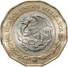 Купить Мексика 20 песо 2019 "100 лет со дня смерти Эмилиано Сапаты Саласара"