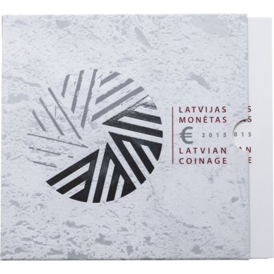 купить Латвия годовой набор евро 2015 BU (9 монет в официальном буклете "Председательство в ЕС")
