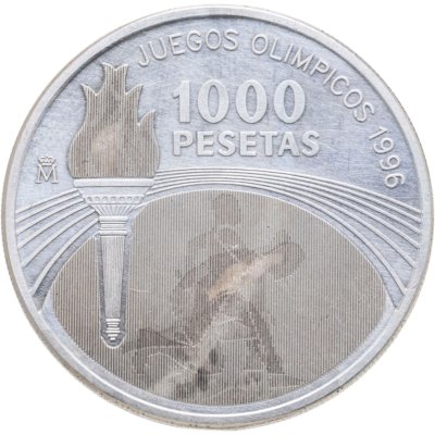 купить Испания 1000 песет 1995 XXVI летние Олимпийские Игры, Атланта 1996