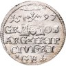 Купить Речь Посполитая, Ливония 3 гроша 1597 Сигизмунд III