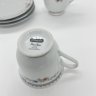 Купить Набор из 3 чайных пар с цветочным декором, Dynasty Fine China, фарфор, деколь, золочение, Китай, 1970-1990 гг.