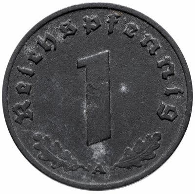 купить Германия 1 рейхспфенниг (reichspfennig) 1940-1944 период Третьего Рейха