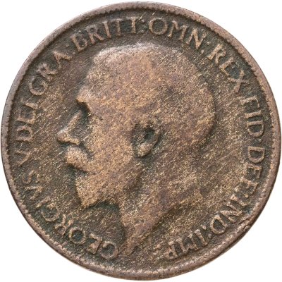 купить Великобритания 1/2 пенни (penny) 1920