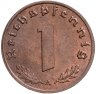 Купить Германия, Третий рейх 1 рейхспфенниг (reichspfennig) 1936-1939 гг., случайный год и монетный двор