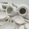 Купить Сервиз кофейный с цветочным декором, на 5 персон, фарфор, деколь, золочение, Gebrüder Benedikt, Чехословакия, 1925-1939 гг.