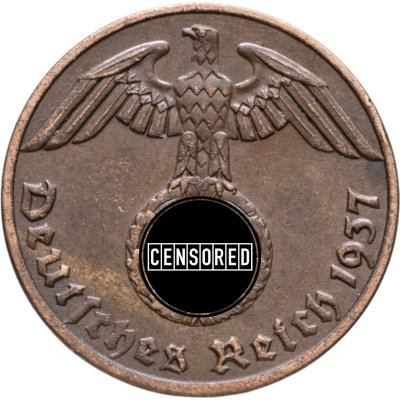 купить Германия (Третий рейх) 1 рейхспфенниг (reichspfennig) 1937 A