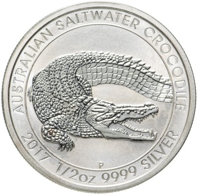 купить Австралия 50 центов 2017 Австралийский морской крокодил