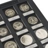 Купить Albo Case - система хранения монет в квадратных капсулах на 4 кассеты, синего цвета