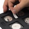Купить Albo Case - система хранения монет в квадратных капсулах на 4 кассеты, синего цвета