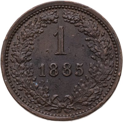 купить Австрия 1 крейцер (kreuzer) 1885