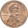 Купить США 1 цент 2009 "200 лет со дня рождения Авраама Линкольна - Юность в Индиане"