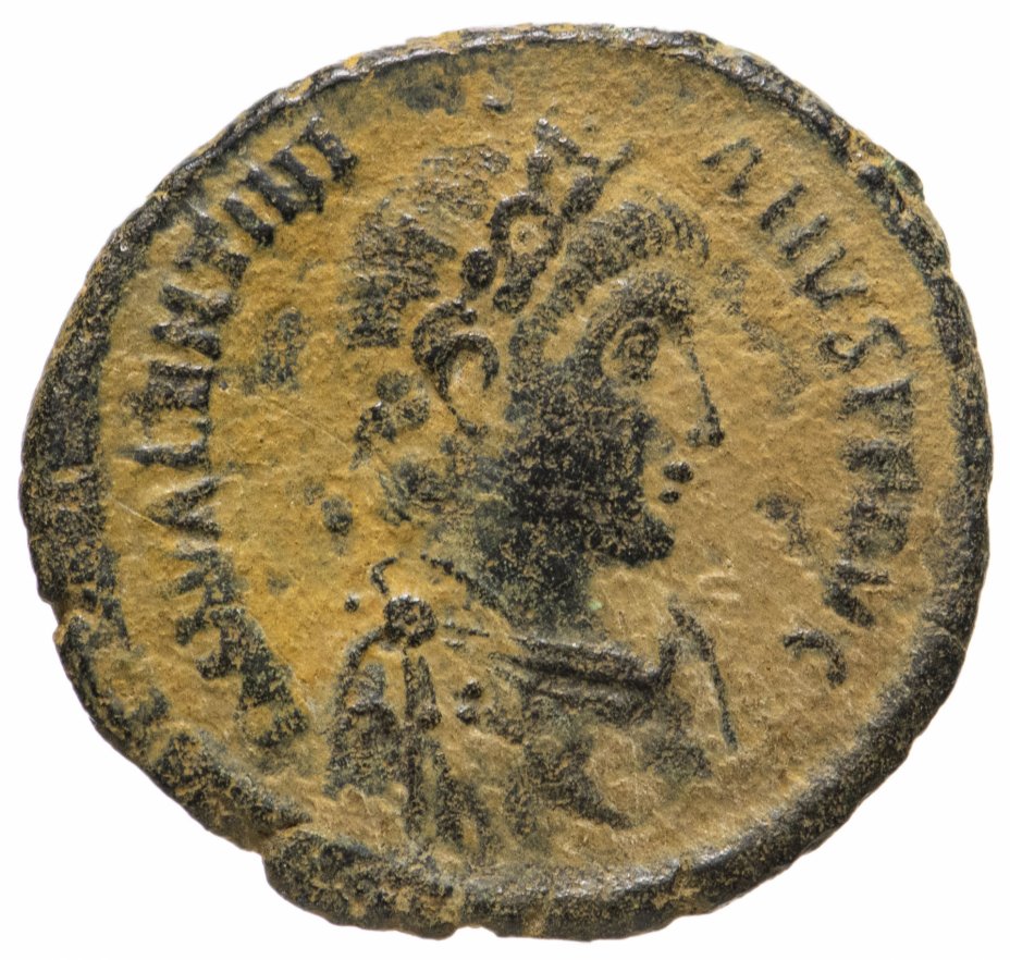 купить Римская империя, Валентиниан I, 364-375 годы, нуммий.