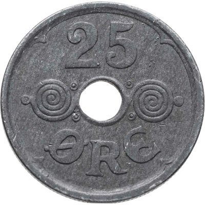 купить Дания 25 эре (ore) 1945