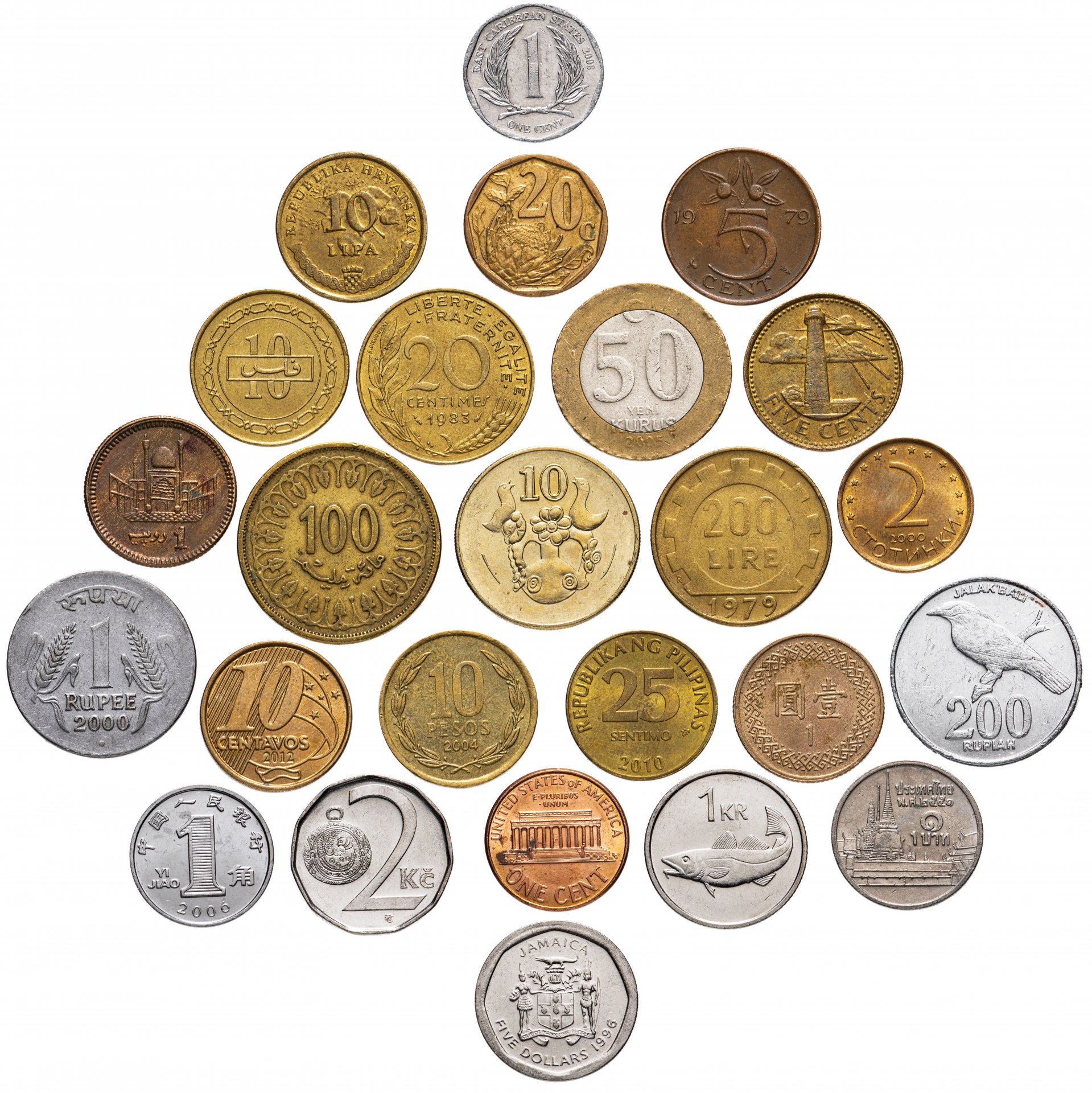 Характеристики альбома для регулярных монет стран Евросоюза