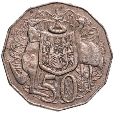 купить Австралия 50 центов (cents) 1979