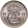 Купить Швеция 25 эре (ore) 1973