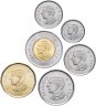 Купить Канада годовой набор 2025 из 6 монет - 5, 10, 25, 50 центов 1, 2 доллара, новый тип с портретом Карла III