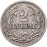 Купить Уругвай 2 сентесимо (centesimos) 1901