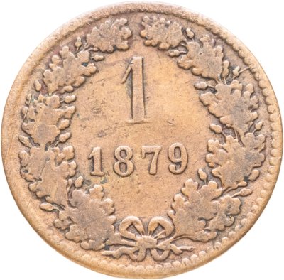 купить Австрия 1 крейцер (kreuzer) 1879