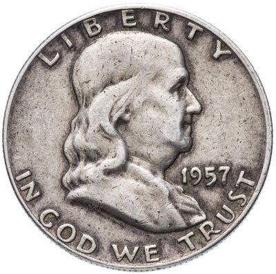 купить США 50 центов (1/2 доллара, half dollar) 1957