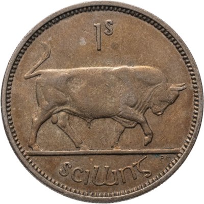 купить Ирландия 1 шиллинг (shilling) 1955
