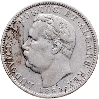 купить Индия (Португальская) 1 рупия (rupee) 1881