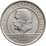 Купить Германия 3 рейхсмарки (reichsmark) 1929  10 лет Веймарской конституции знак монетного двора "D" — Мюнхен, в слабе Монетник.ру UNC details