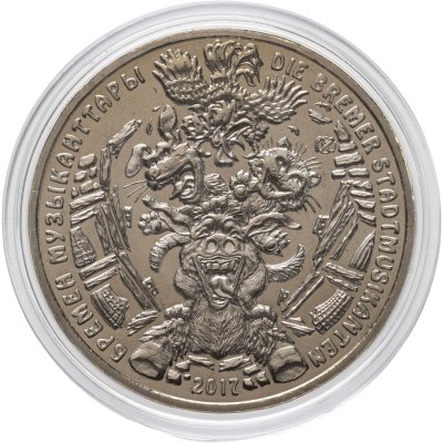 купить Казахстан 100 тенге 2017 "Бременские музыканты", в буклете