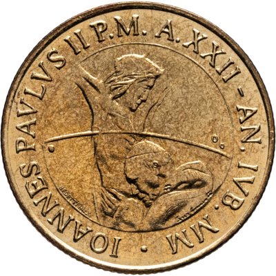купить Ватикан 200 лир (lire) 2000