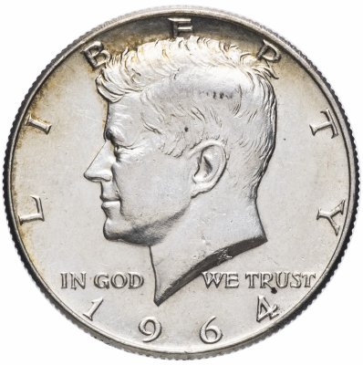 купить Полдоллара США (50 центов) 1964 Кеннеди