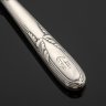 Купить Вилка для подачи рыбы, серебро 84 пробы, гравировка, Фабрика И.П. Хлебникова, Российская империя, 1908-1917 гг.