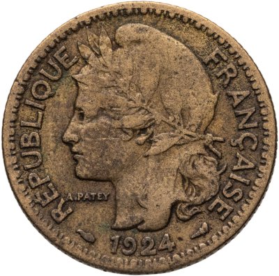 купить Того 1 франк (franc) 1924