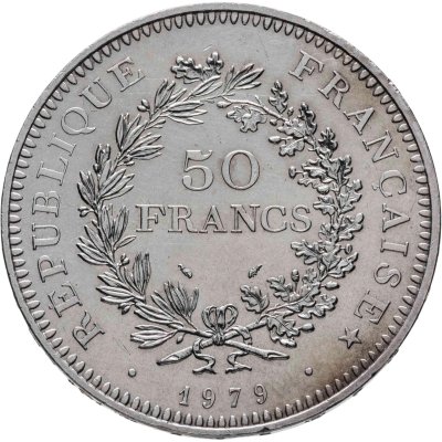 купить Франция 50 франков (francs) 1979