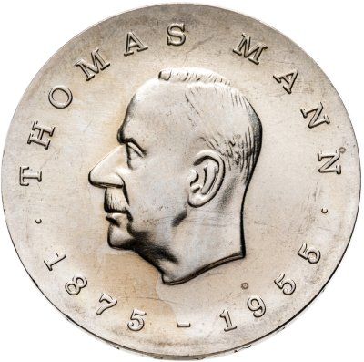 купить Германия (ГДР) 5 марок 1975 "100 лет со дня рождения Томаса Манна"