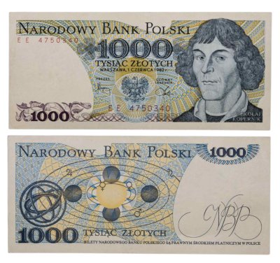 купить Польша 1000 злотых 1982