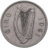 Купить Ирландия 2 шиллинга (флорин, shillings) 1961