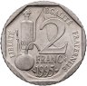 Купить Франция 2 франка 1995 "100 лет со дня смерти Луи Пастера"
