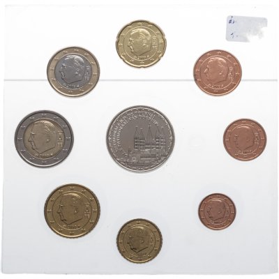 купить Бельгия годовой набор евро 2009 (8 монет + жетон)