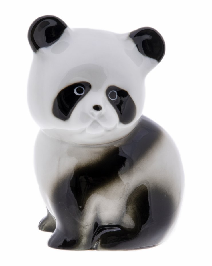 купить ﻿Статуэтка "Медвежонок панда", фарфор, роспись, Западная Европа, 2000-2010 гг.